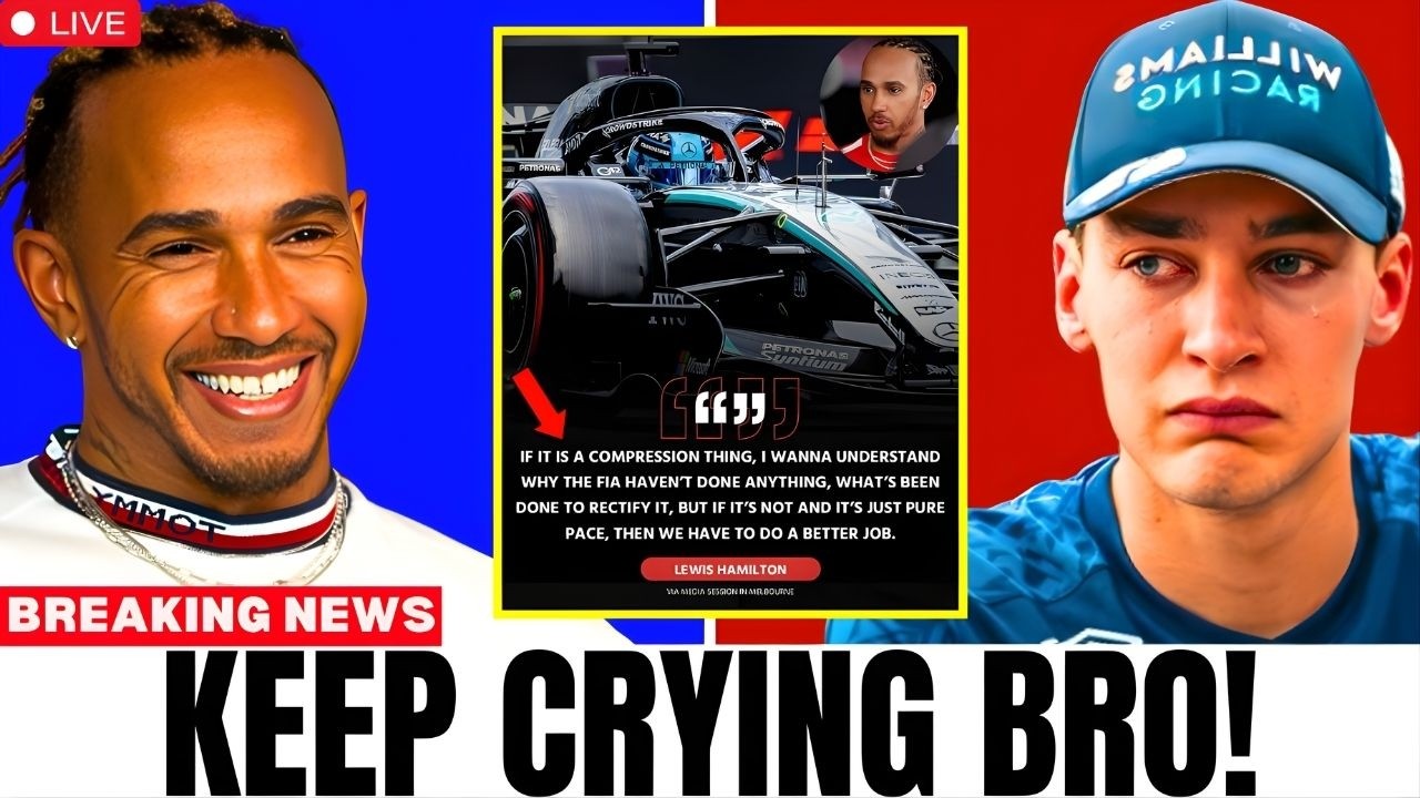1 Minute Ago: Lewis Hamilton BRUTAL RESPONSE to F1 Fans and George With Insane Bahrain Pace!