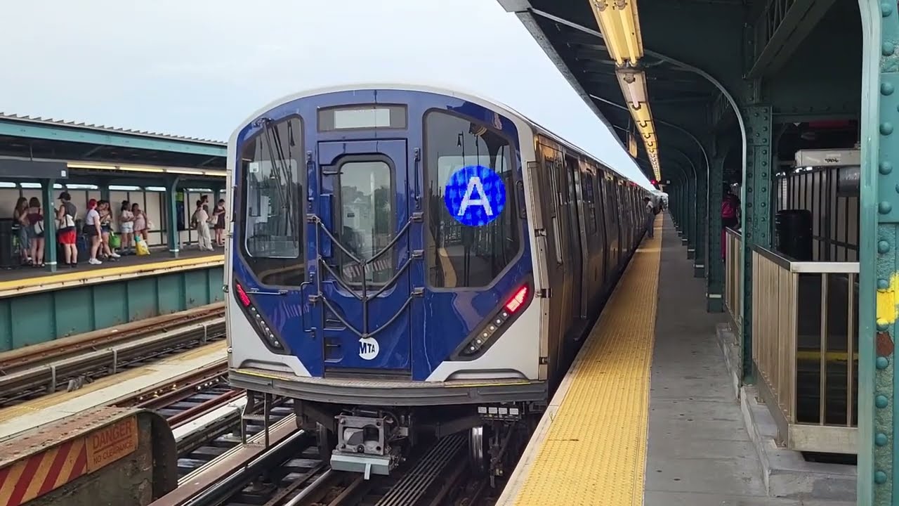 IND Subway: (A) and Rockaway (S) Trains Weekend Action at Rockaway Boulevard