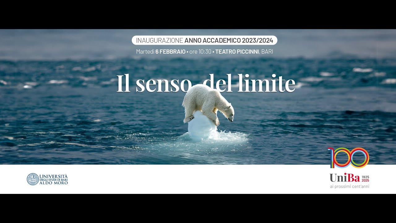 Inaugurazione Anno Accademico 2023-2024: Il senso del limite