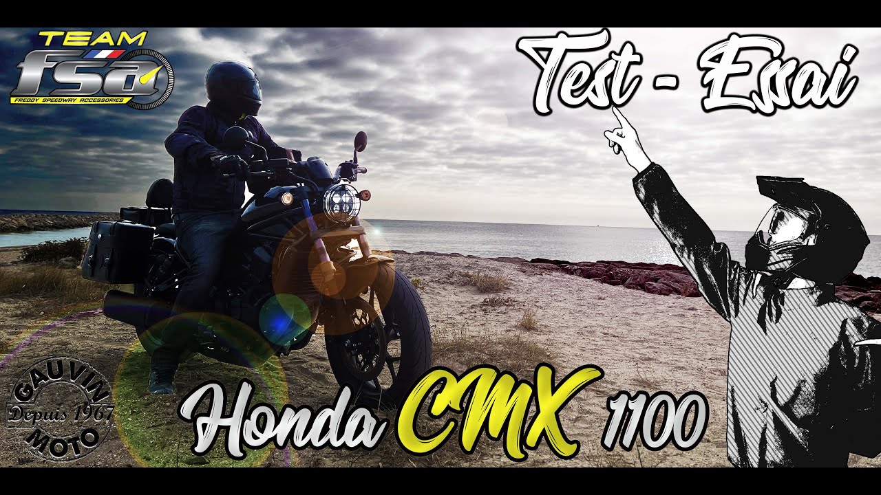 Honda CMX 1100 Rebel - Un custom pas comme les autres