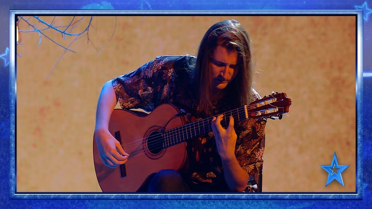 El ARTE con la GUITARRA de RUBÉN JORDÁN SOBRECOGE al JURADO | Semifinal 4 | Got Talent España 2019