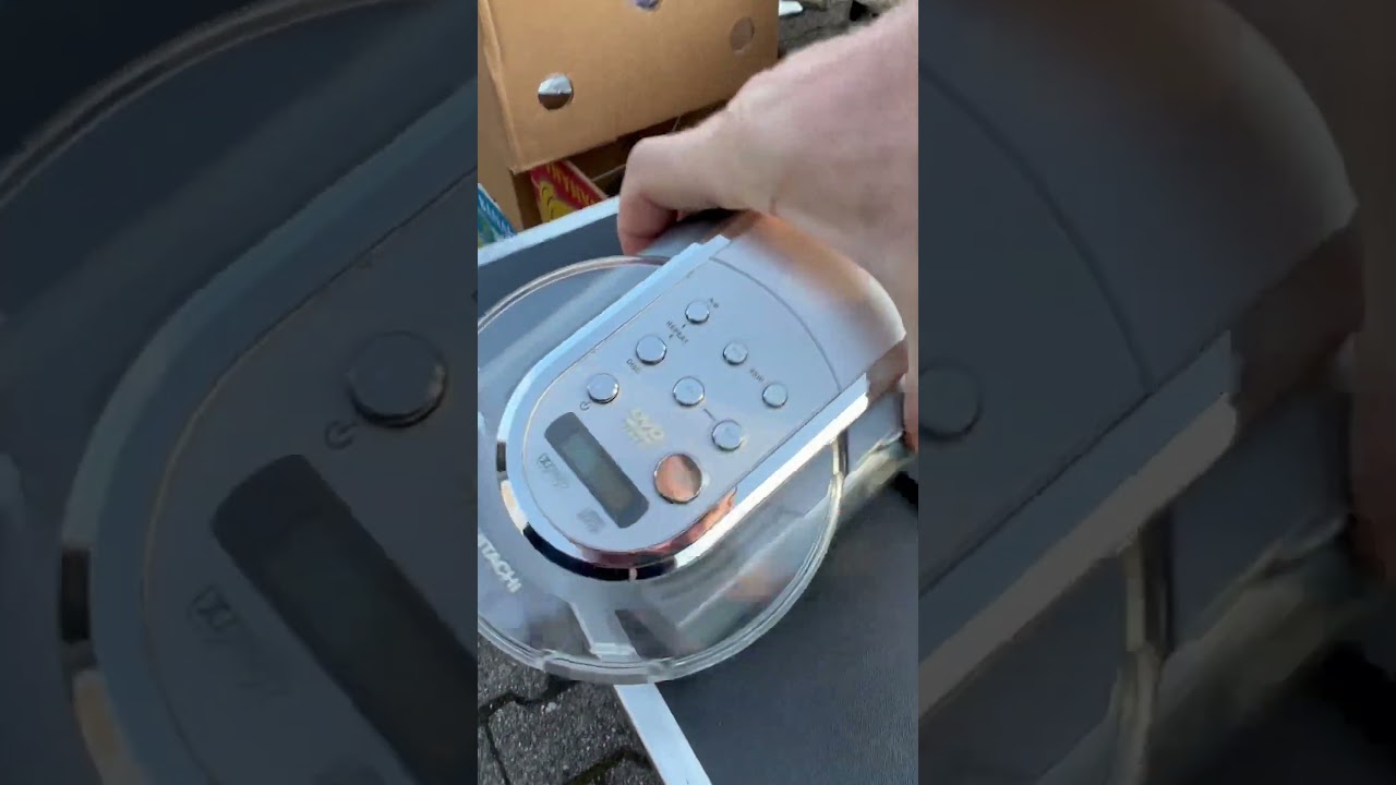 #12 редкий двд плеер Hitachi барахолка Дортмунд🇩🇪 rare DVD player Hitachi  flea market Dortmund