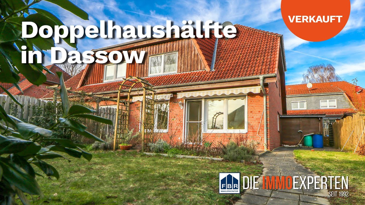 Verkauft / Referenz: Dassow | Charmante Doppelhaushälfte am Tor zur Ostsee
