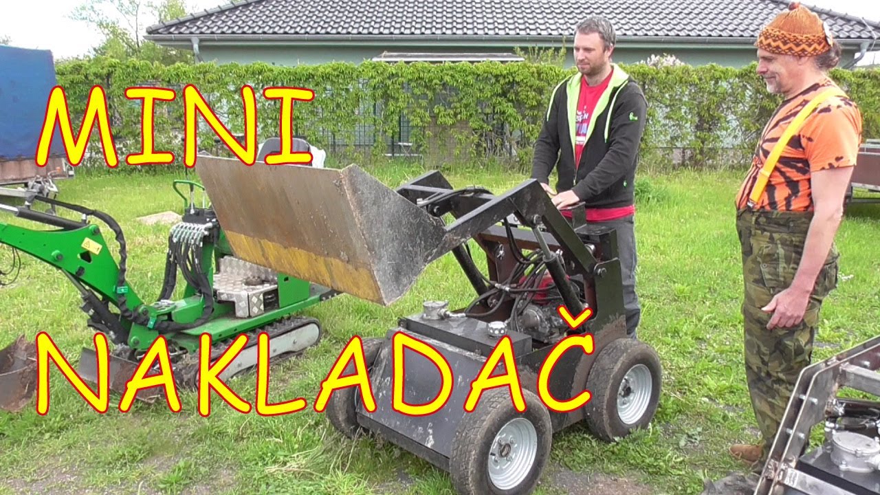 Mini smykový nakladač by Honza