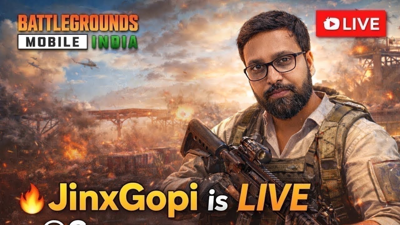 BGMI LIVE 🔴 JinxGopi is Back | iPad Pro Gameplay 🔥