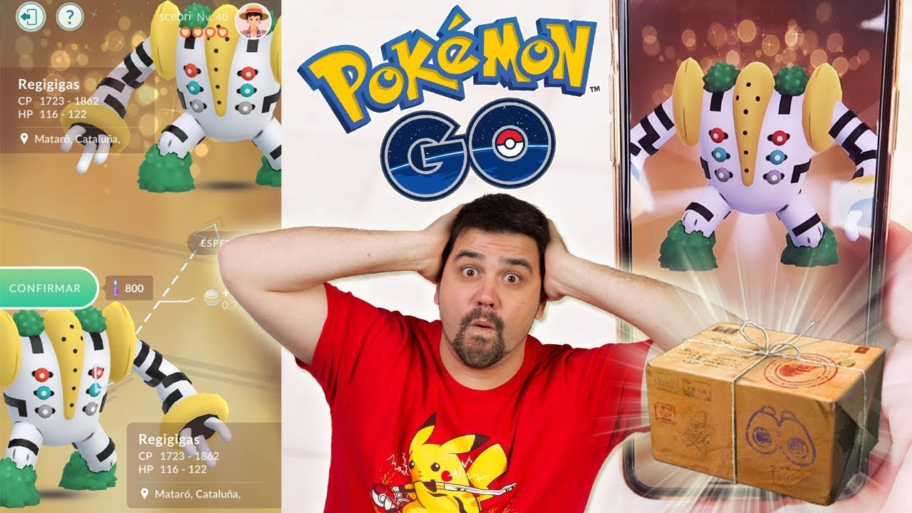 &iquest;&iexcl;Se PUEDE TENER m&aacute;s SUERTE!? SHINY de RECOMPENSA y NUEVO REGIGIGAS BRUTAL de INTERCAMBIO! [Keibron]