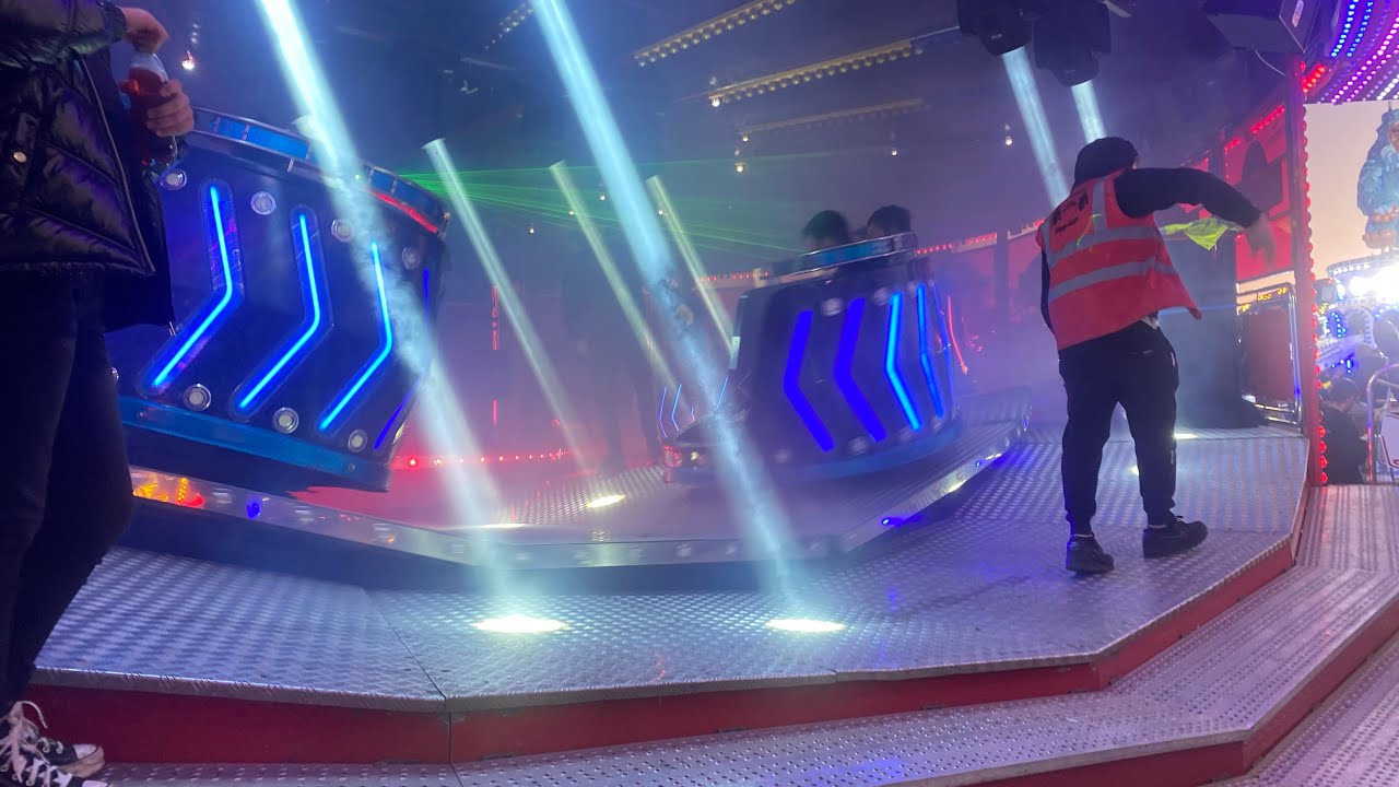 William Clark’s xl waltzer at hull fair 2023 on ride pov