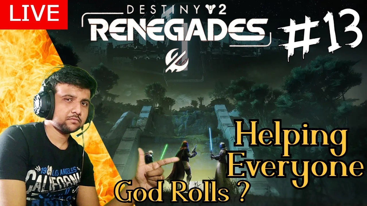 🔴Live Destiny 2 Part 13 | Destiny 2 Renegades / Equilibrium | Destiny 2 Helping anyone GM / Raids 😊