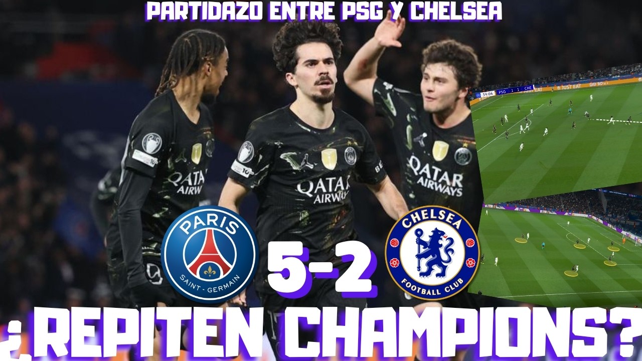 ASÍ GOLEÓ EL PSG AL CHELSEA. ¿RESULTADO ABULTADO? LO DE DEMBELÉ, LUIS ENRIQUE, ENZO, KVARA Y MÁS