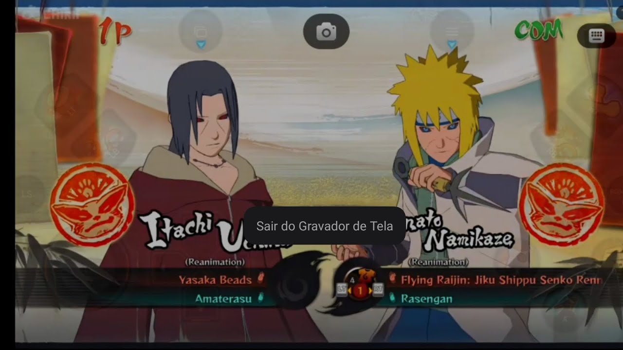 (NARUTO STORM 4 ANDROID) ITACHI EDO VS MINATO EDO