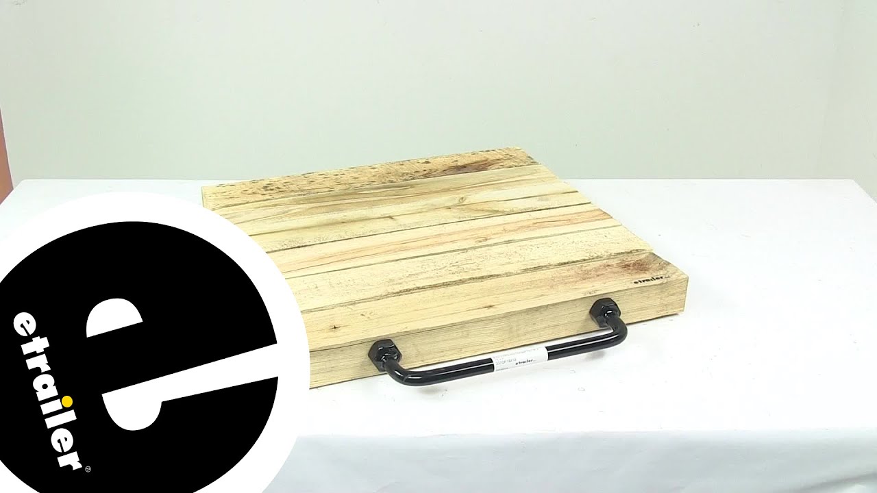 etrailer | Feature Breakdown: Buyers Products Hardwood Outrigger Pad 18" x 18" x 2"