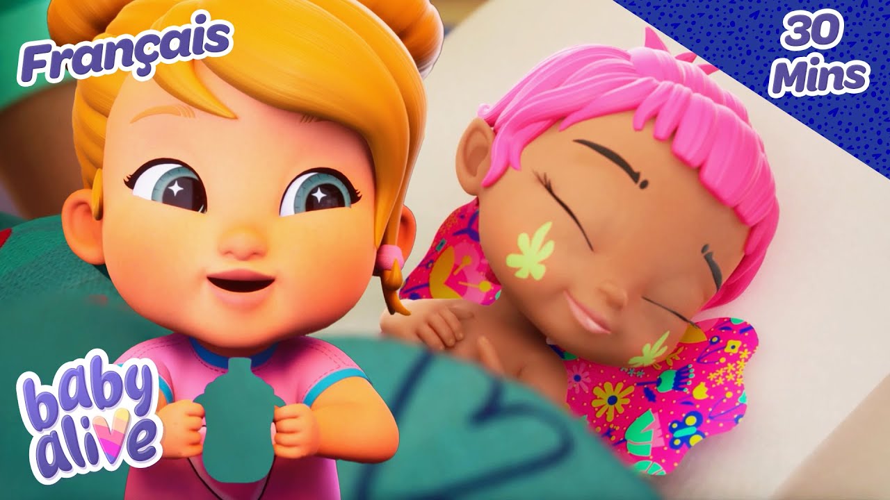 Sous Les Étoiles | Vidéos pour bébés | Baby Alive Français  ⭐️ Dessin Animé Pour Bébé