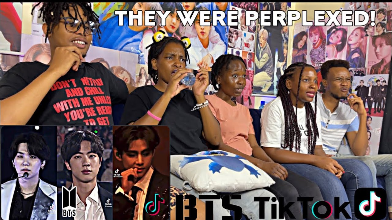 Африканцы впервые отреагировали на подборку BTS TikTok Edits вместе со своими друзьями!
