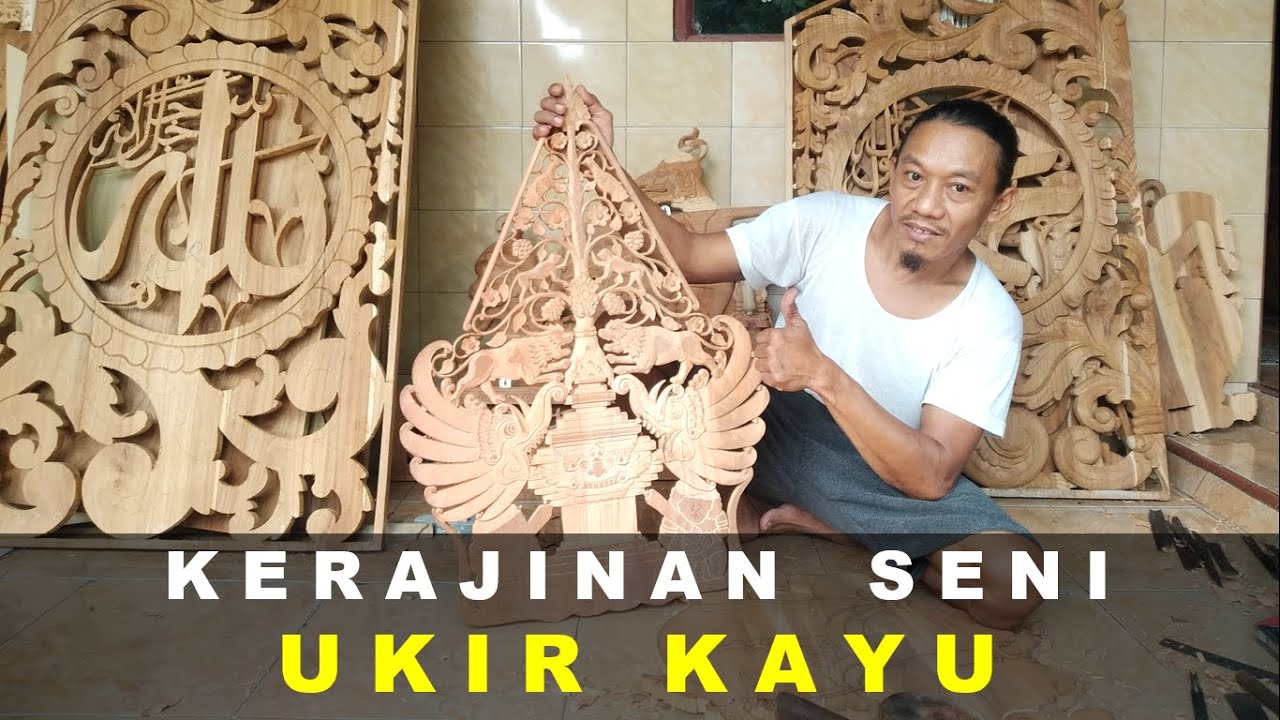 Kerajinan Seni Ukir Kayu Dari Tahapan Pembuatan Hingga Finishing Dengan Berbagai Model | Ep 71 Seni