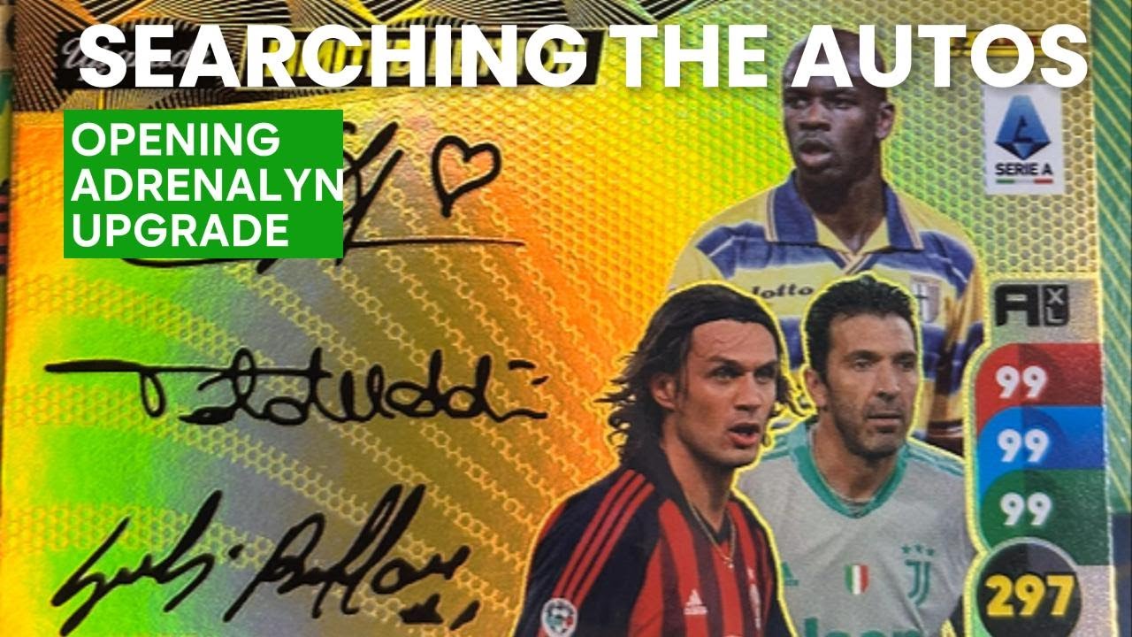 Searching the Autos: Opening Adrenalyn Upgrade