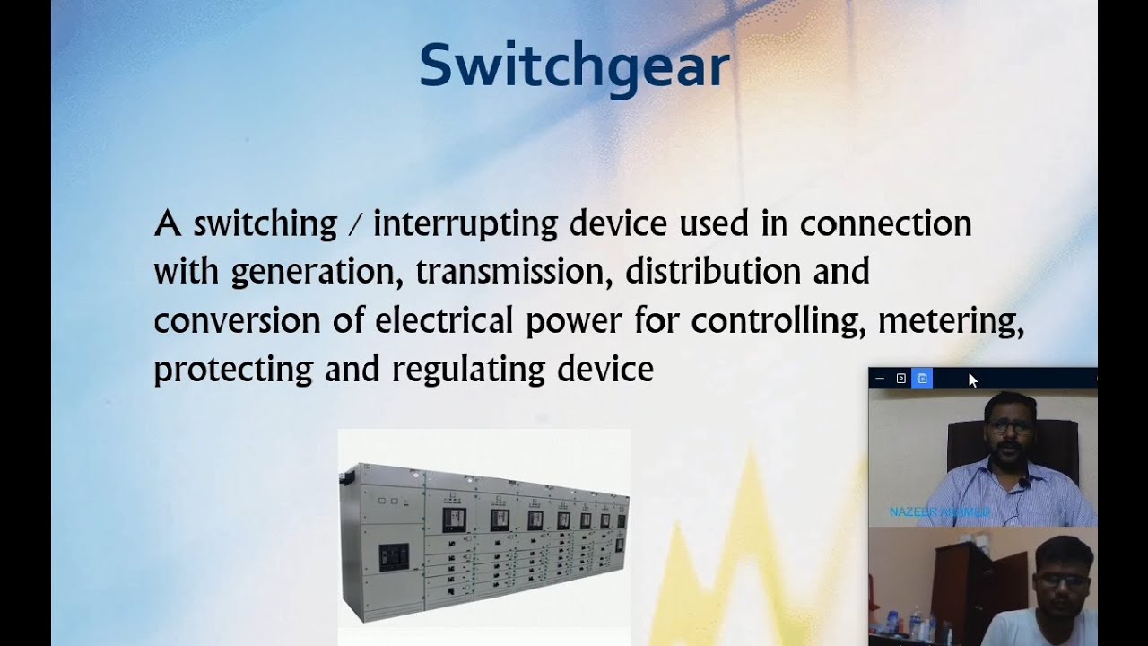 What is SWITCHGEAR Explained in TAMIL (Class 2)