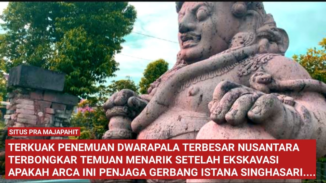 Terkuak Jejak Sang Penjaga Gerbang Istana Singhasari Berhasil Ditemukan Masih Utuh