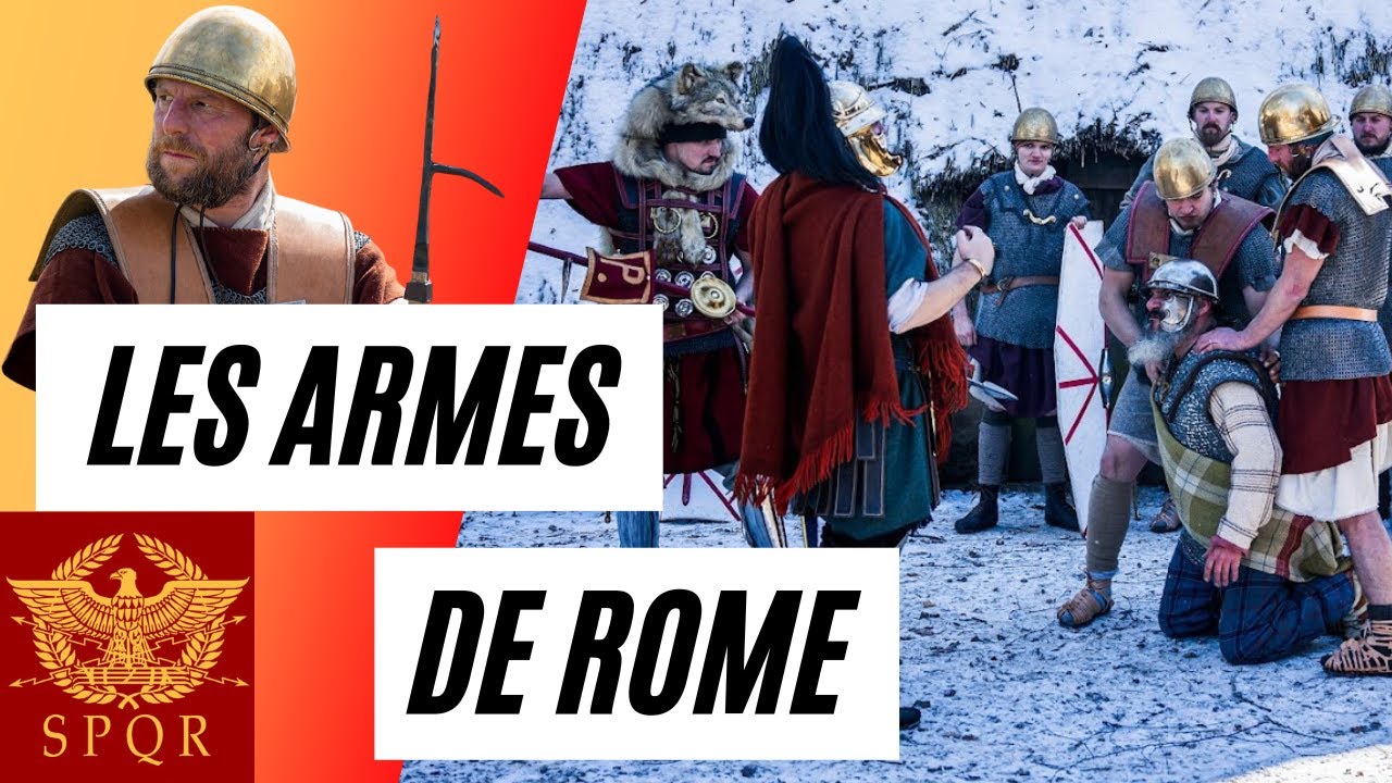 Les ARMES de ROME avec Jules C&eacute;sar