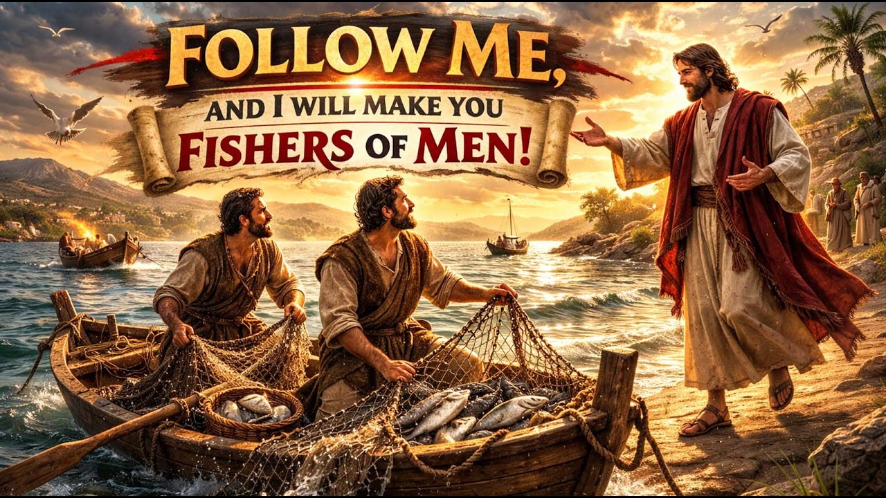 Day 4 - Lenten Bible Study | Gospel of Mark 1:14-20