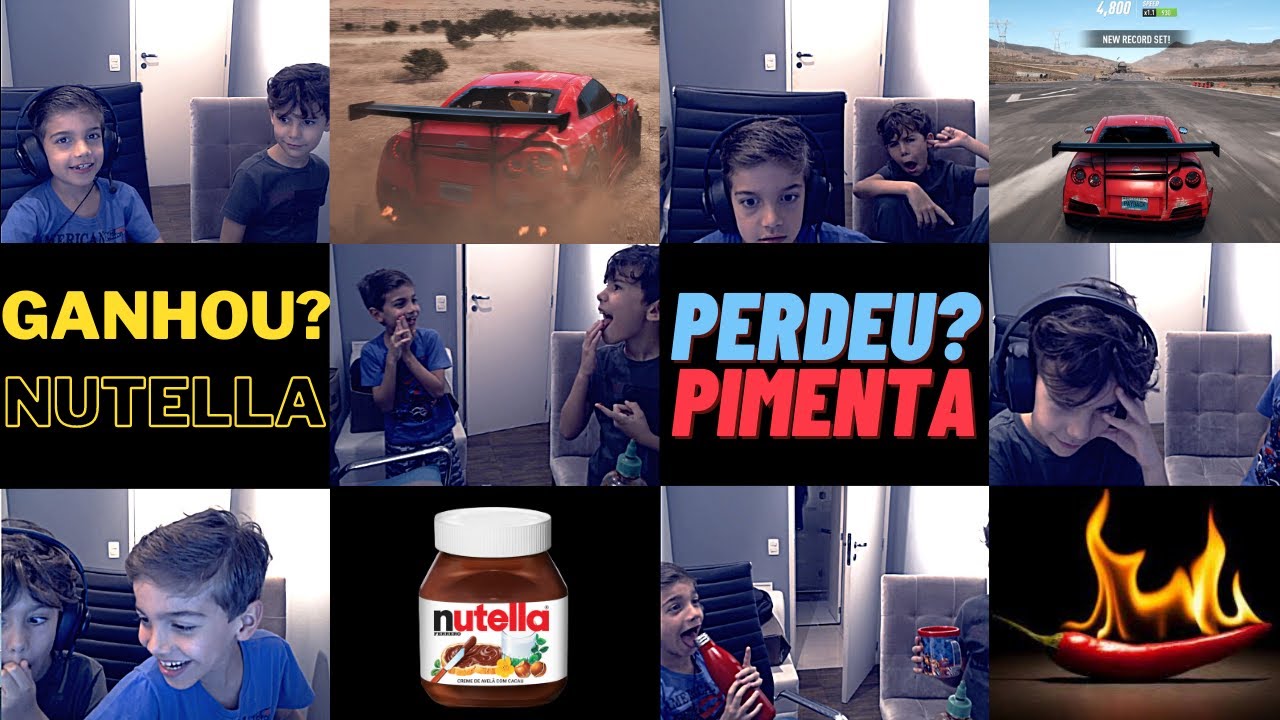 DESAFIO PIMENTA OU NUTELLA - NFS PAYBACK