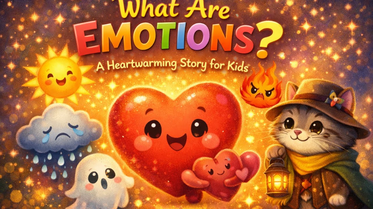 The Colorful World of Emotions | bedtime story for kids|