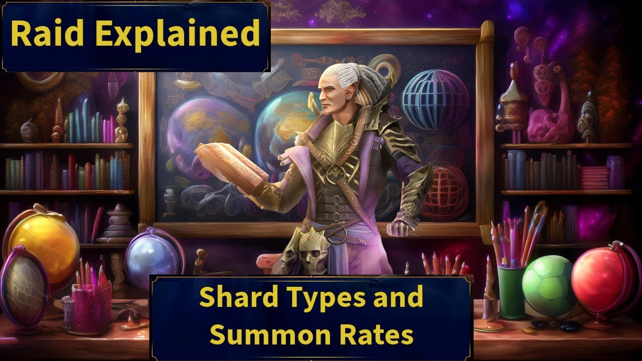 Raid Explained - Shard types and rates