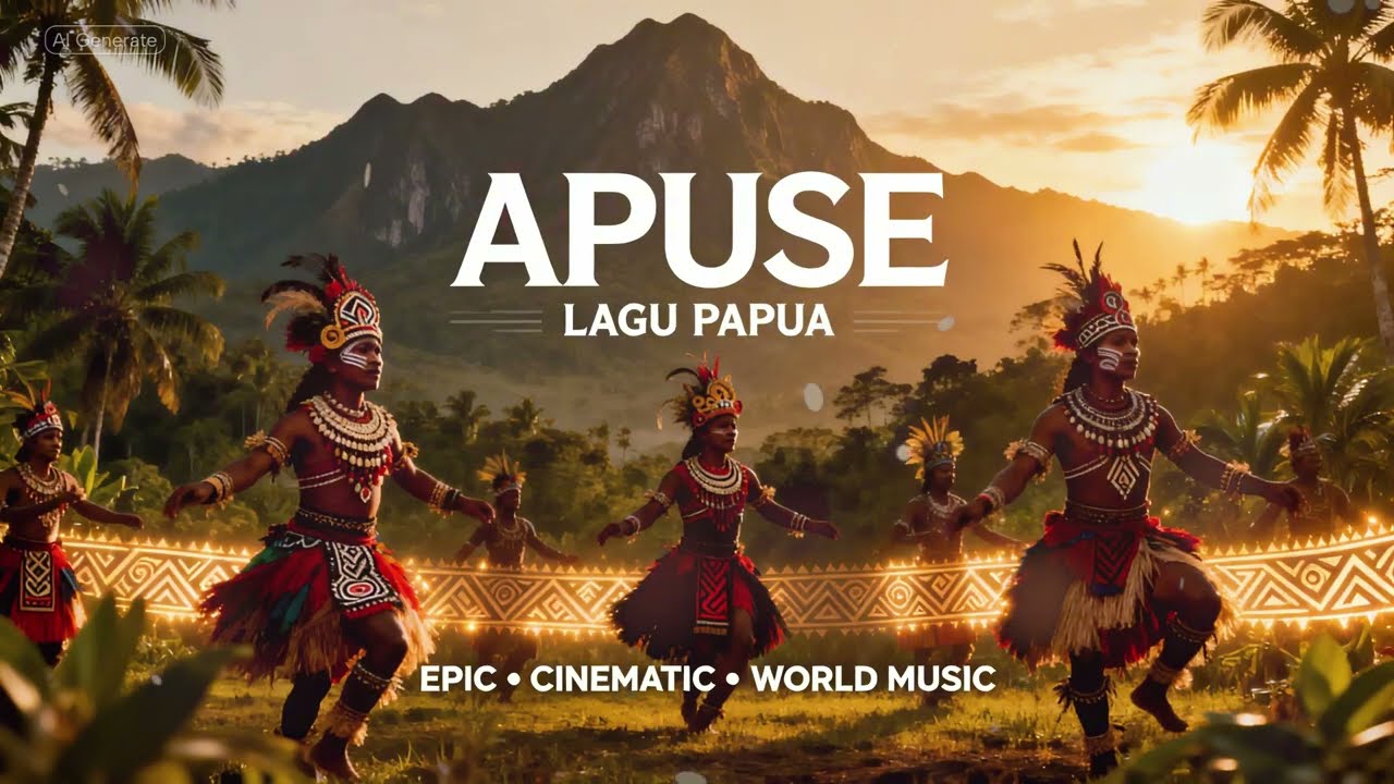 Lagu Papua – APUSE | Epic Cinematic Orchestral World Music | Nusantara Culture Music