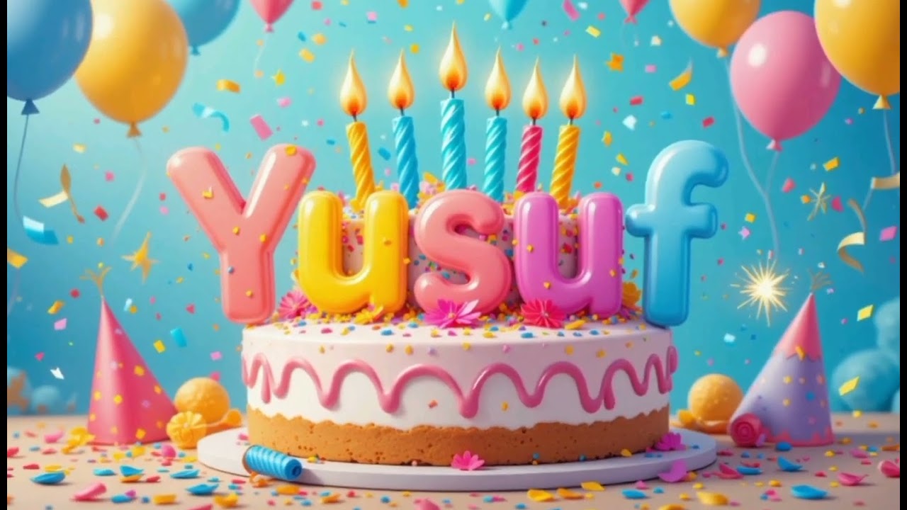 🎉 Happy Birthday Yusuf 🎂 | Best Birthday Song  | Special Happy Birthday Song for Yusuf