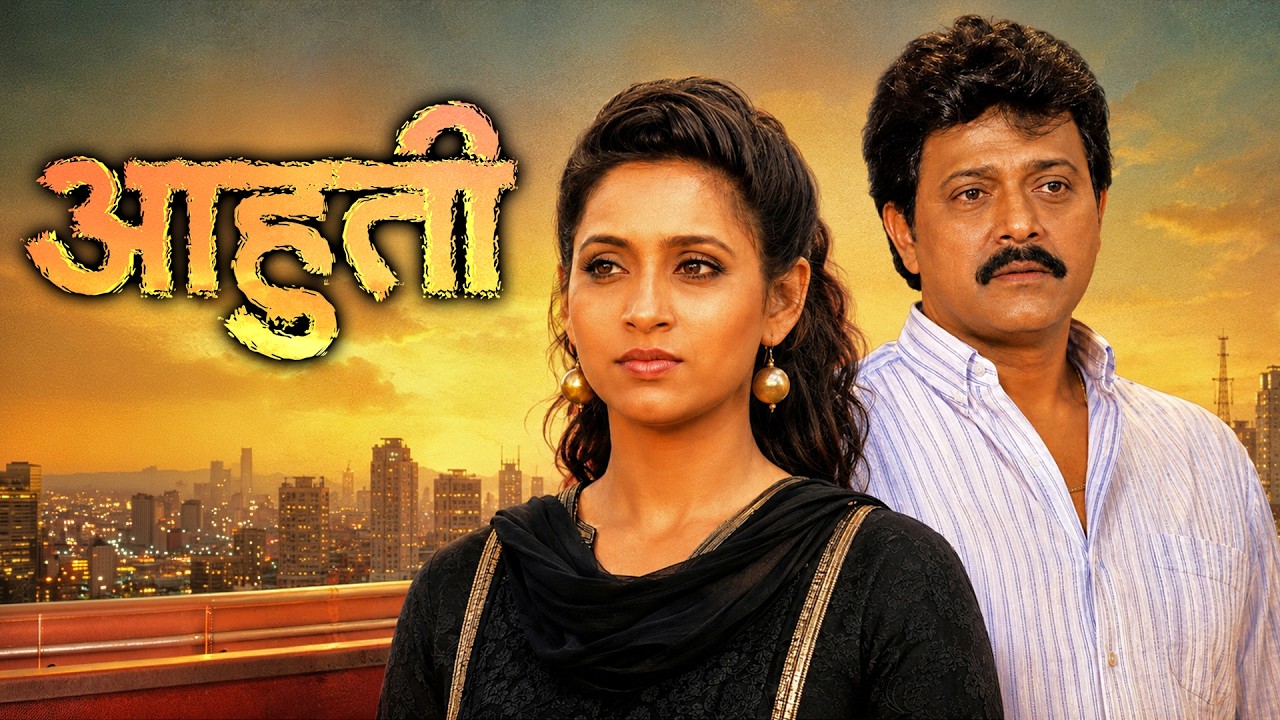 Aahuti (आहुती) | Ramesh Bhatkar, Ashwini Bhave, Smita Talwalkar | ९० चा धमाकेदार मराठी सिनेमा