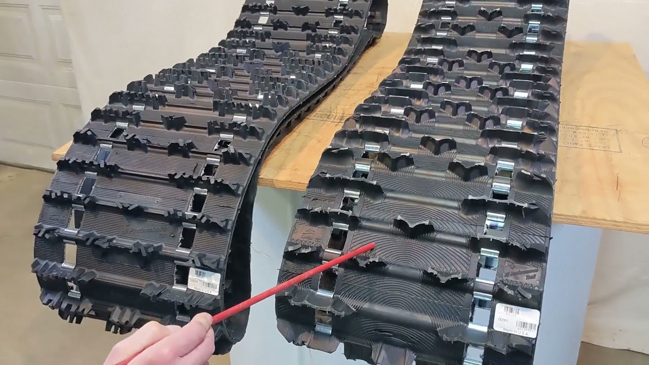 Camso Ripsaw 1 Ripsaw 2 Snowmobile Track Comparison