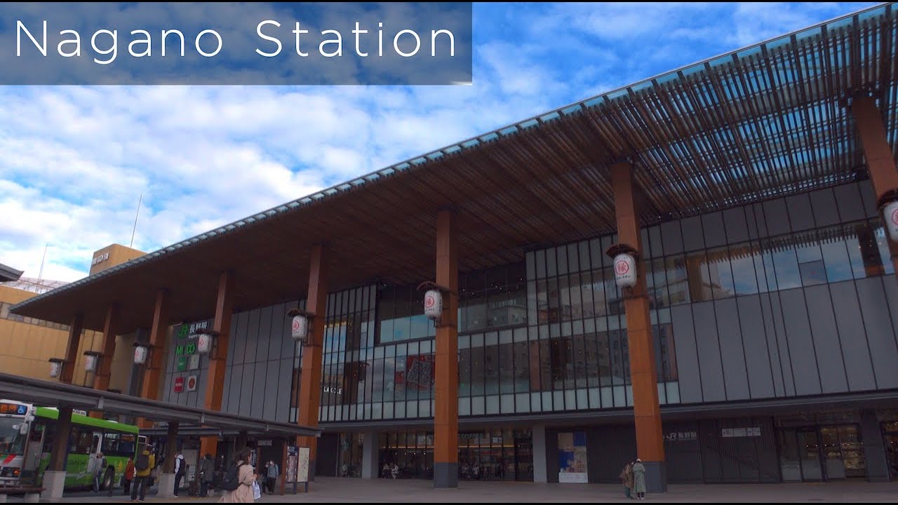 長野駅構内/Nagano Station yard【4K HDR】