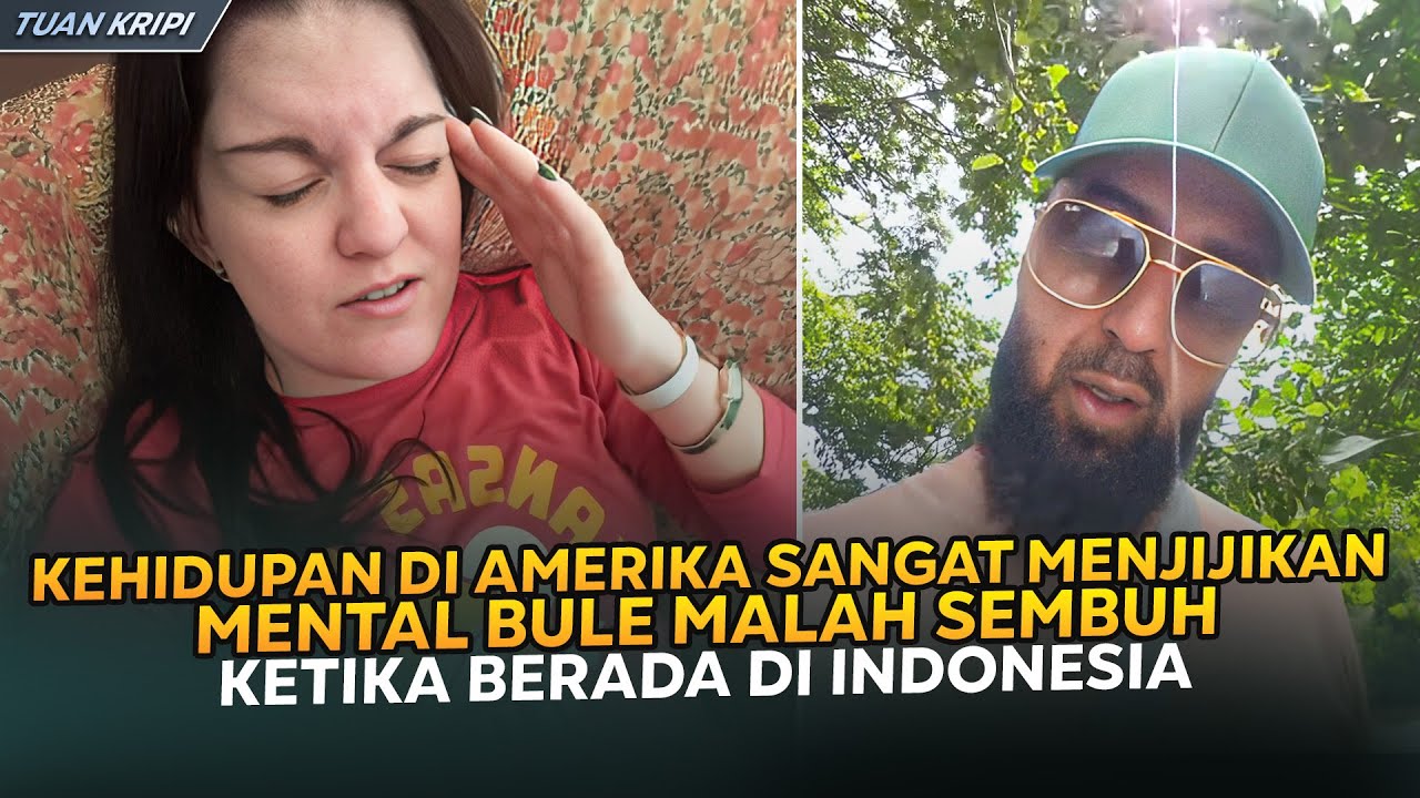 Mental Bule Terselamatkan Karena Indonesia! Akui Hidup di Indonesia Jauh Lebih Baik Dari Amerika