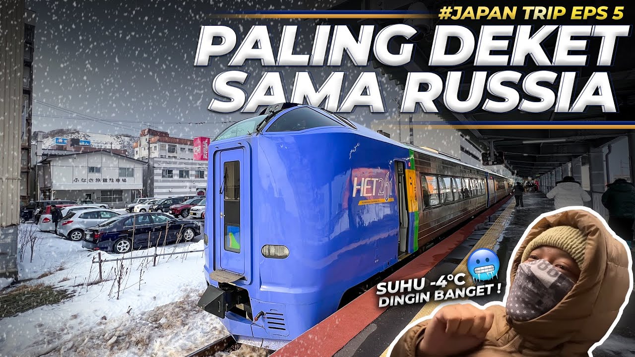 Naik Kereta Ke Ujung Utara Jepang ‼️Limited Express Soya JapanTrip #5