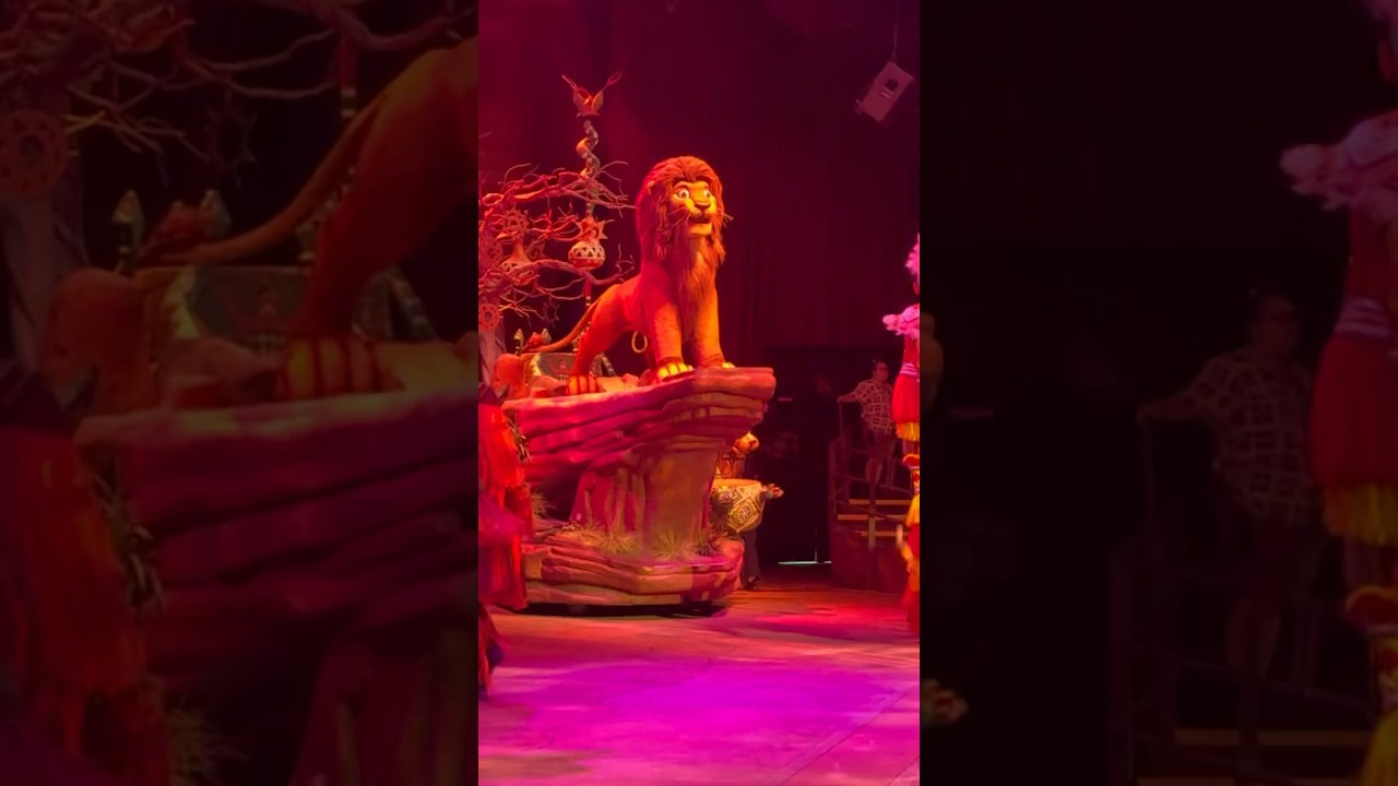 Lion King Show Animal Kingdom 