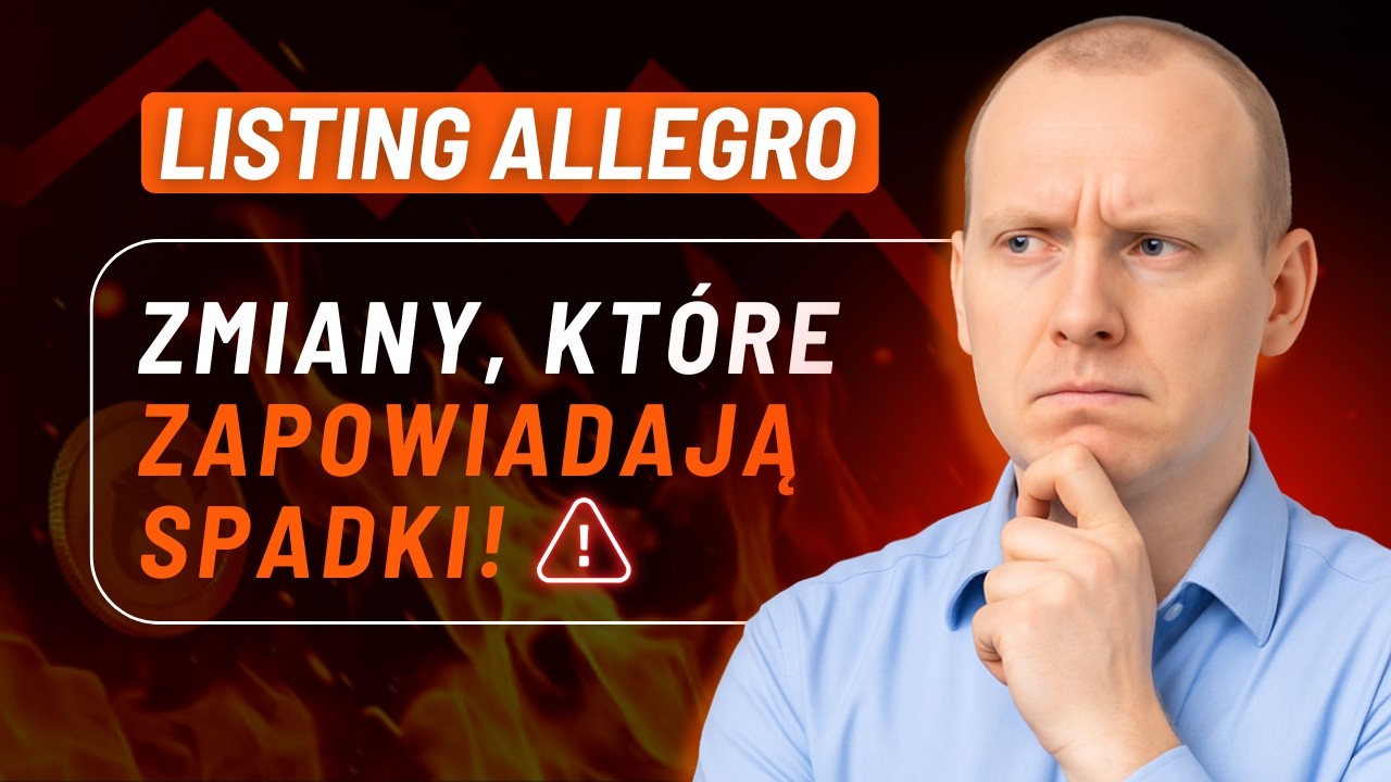 Listing Allegro – zmiany, które odpowiadają za spadki