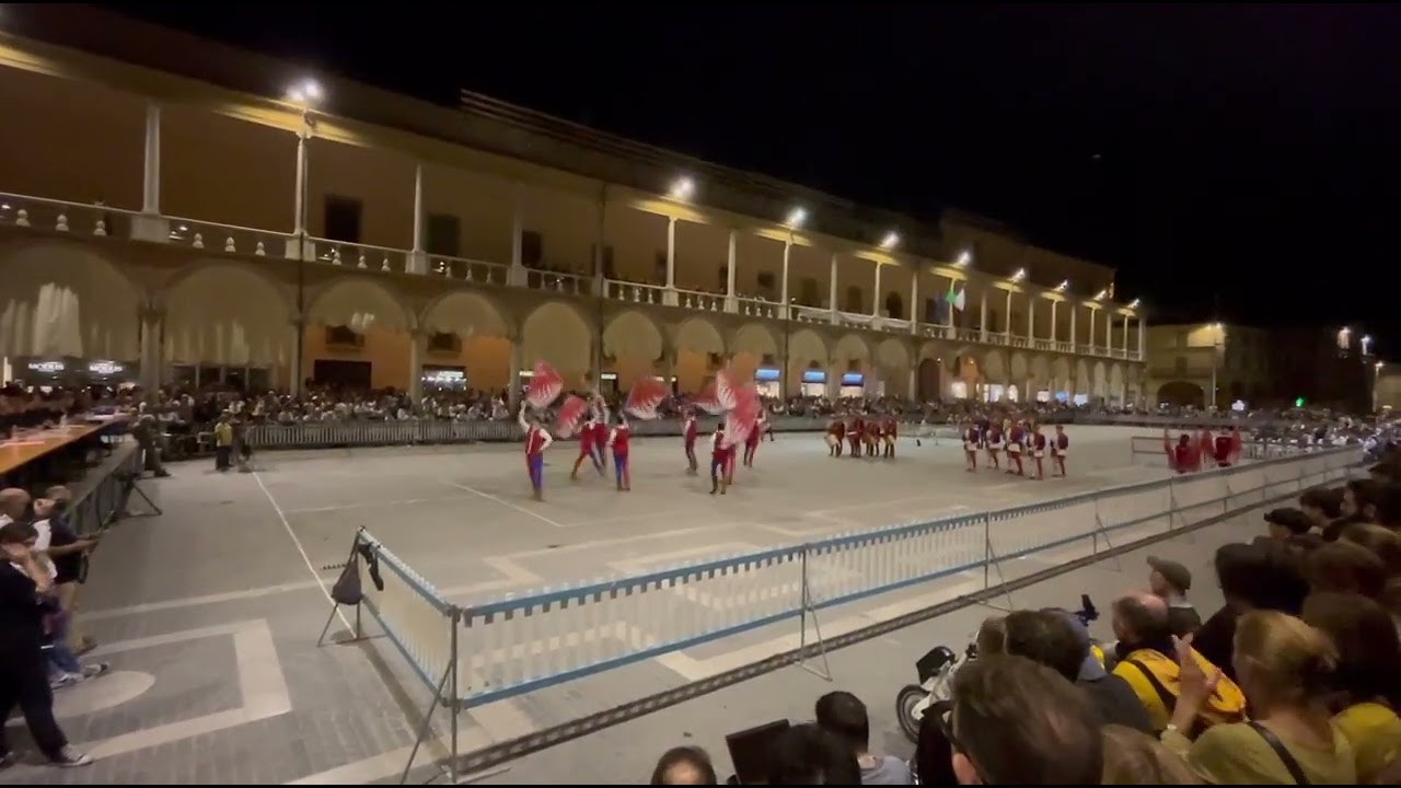 GARE INTERNE FAENZA 2023 SBANDIERATORI E MUSICI RIONE ROSSO GRANDE SQUADRA