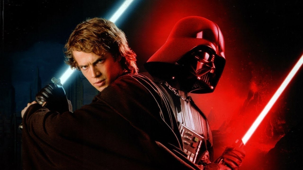 Anakin Skywalker and Darth Vader edit music💙🖤❤️ {Hellfire🔥} (Feat. Padme Amidala 🤎🧡💛)