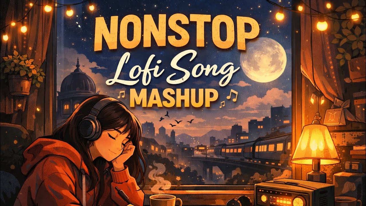 Nonstop Lofi Mashup | Romantic Hindi Lofi| Hindi lyrics|| SK MUSIC 1M 