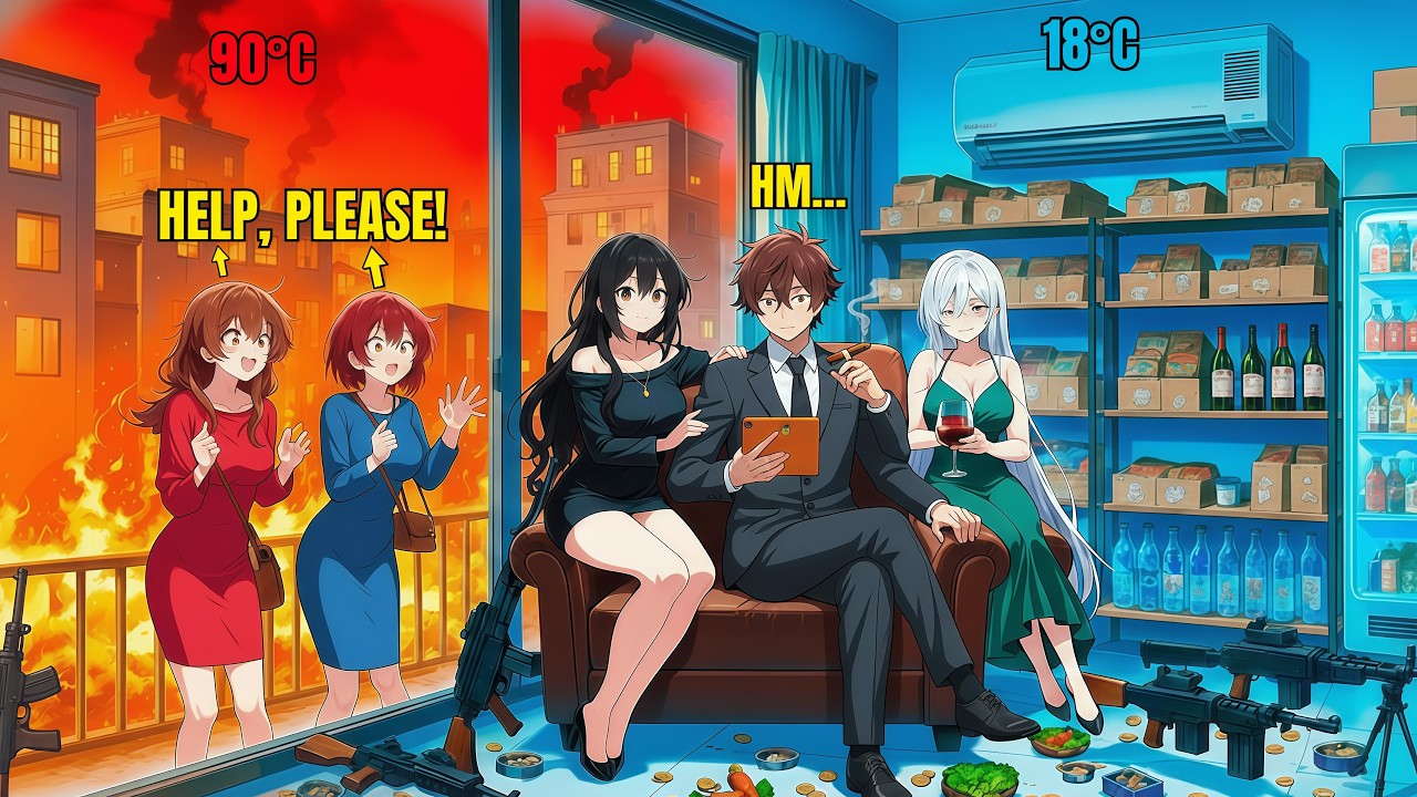 He Built a Fortress with Infinite Food to Survive the Solar Apocalypse! | Manhwa Recap