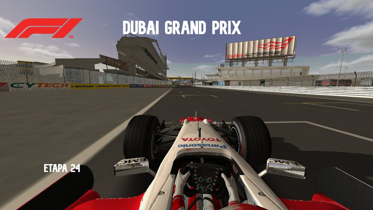 F1 2006 Abu Dhabi Grand Prix (Dubai Alternative Track) - F1 Calendar Track 2026 | Trulli Onboard Lap