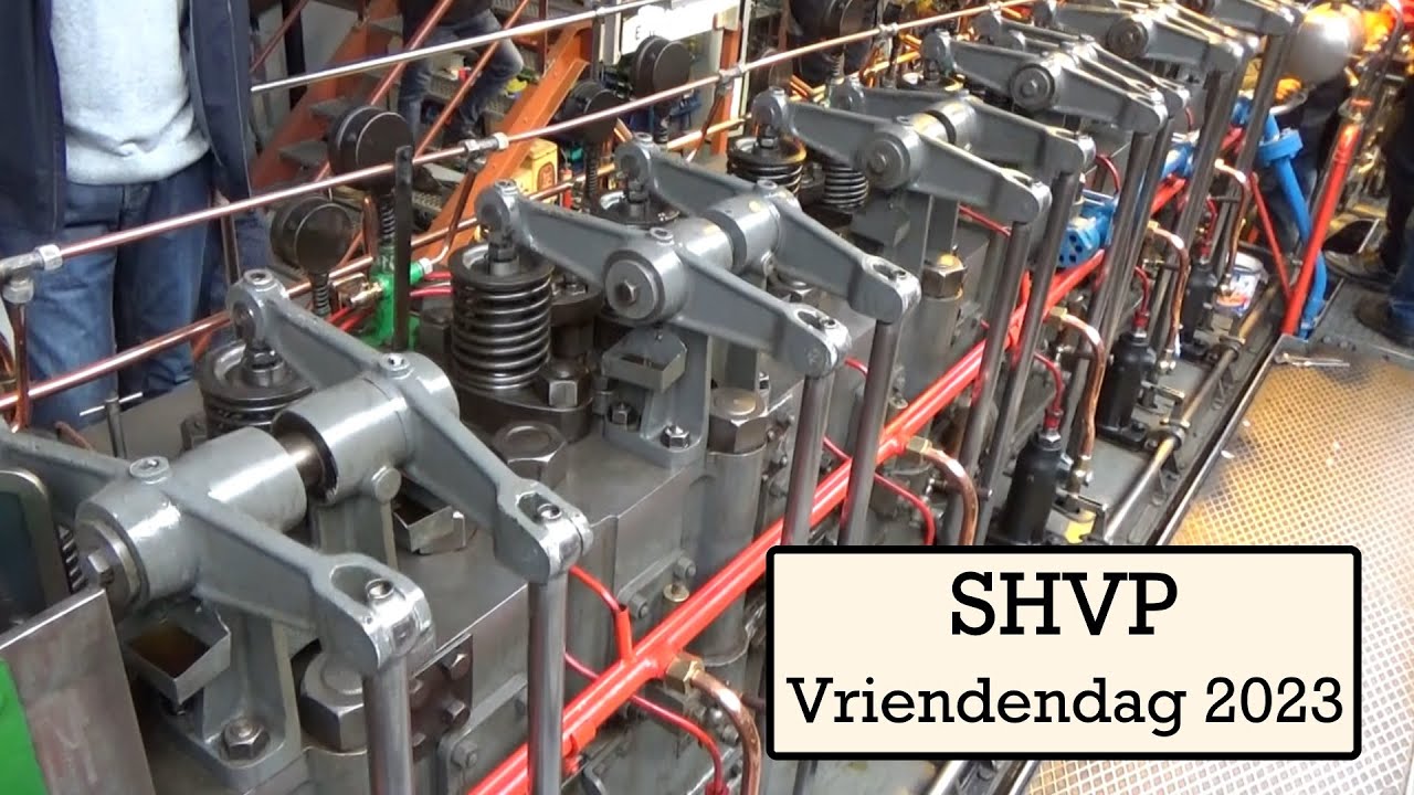 SHVP Vriendendag  - Classic diesel engines start-up