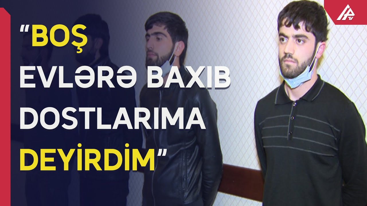 Şəhid ailələrinin evindən oğurluq edənlər tutuldu