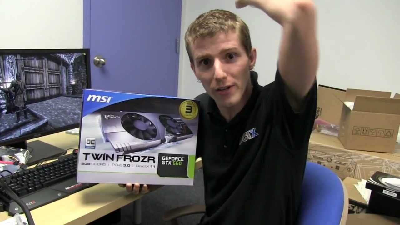 GTX 660 Video Review MSI GeForce Twin Frozr 1080p Performance Linus Tech Tips