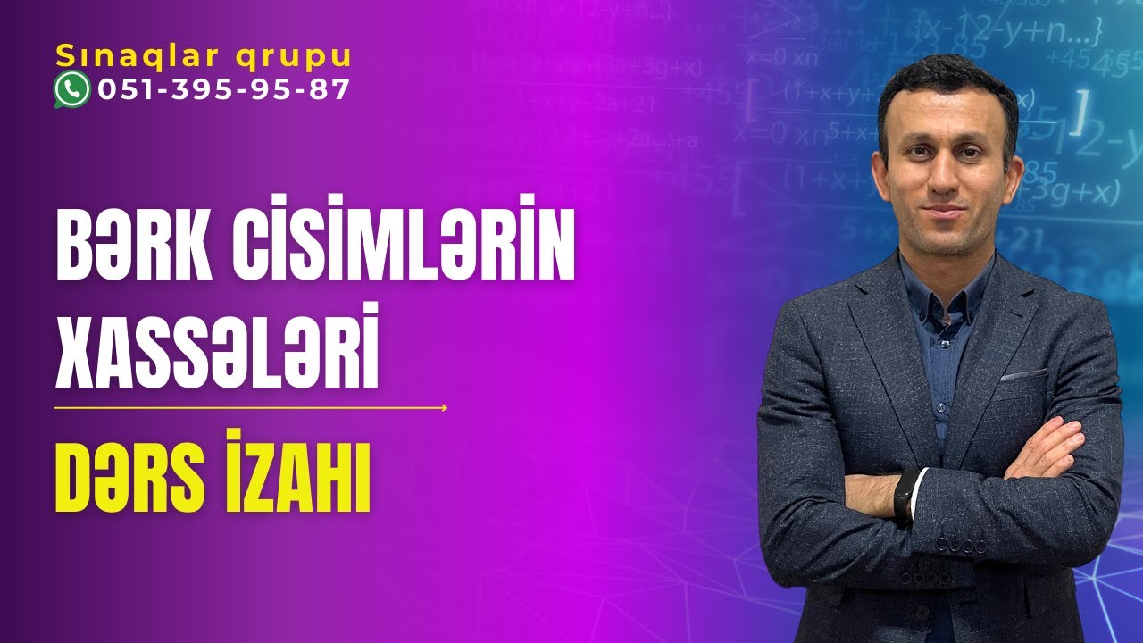 Bərk cisimlərin xassələri