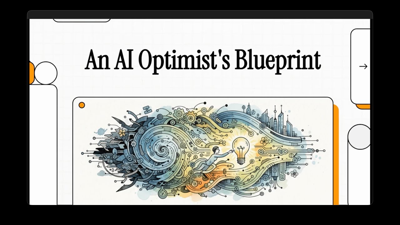 An AI Optimist's Blueprint