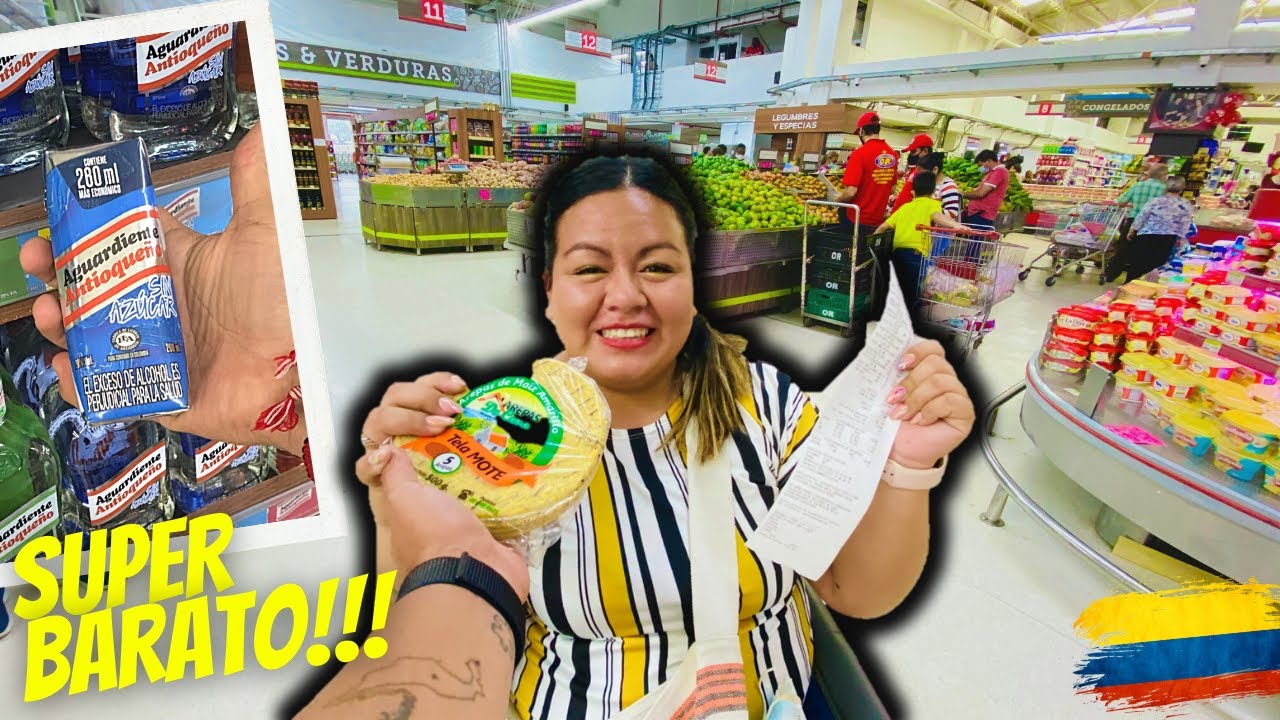 🟢 Así son los SUPERMERCADOS en COLOMBIA 🔥 Que Venden? 😱 Como funciona? ▶ COSAS EXTRAÑAS 🔴