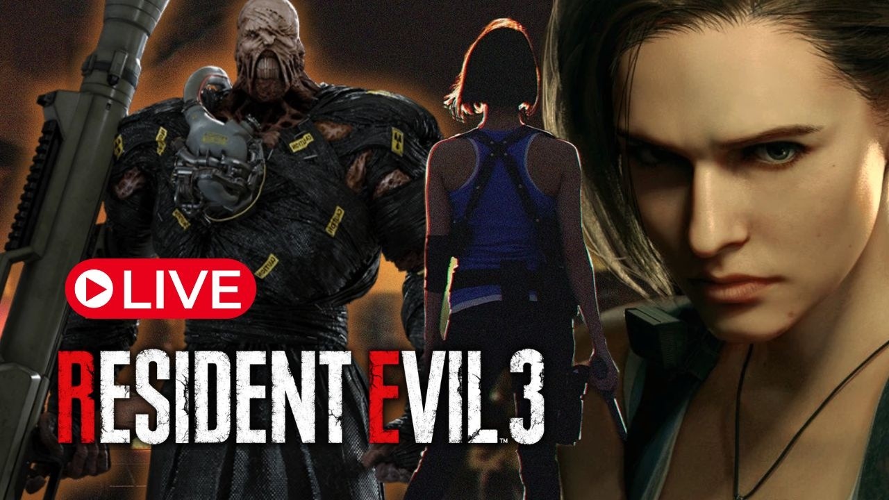 LIVE: Resident Evil 3 Remake | Nemesis Is Hunting Us