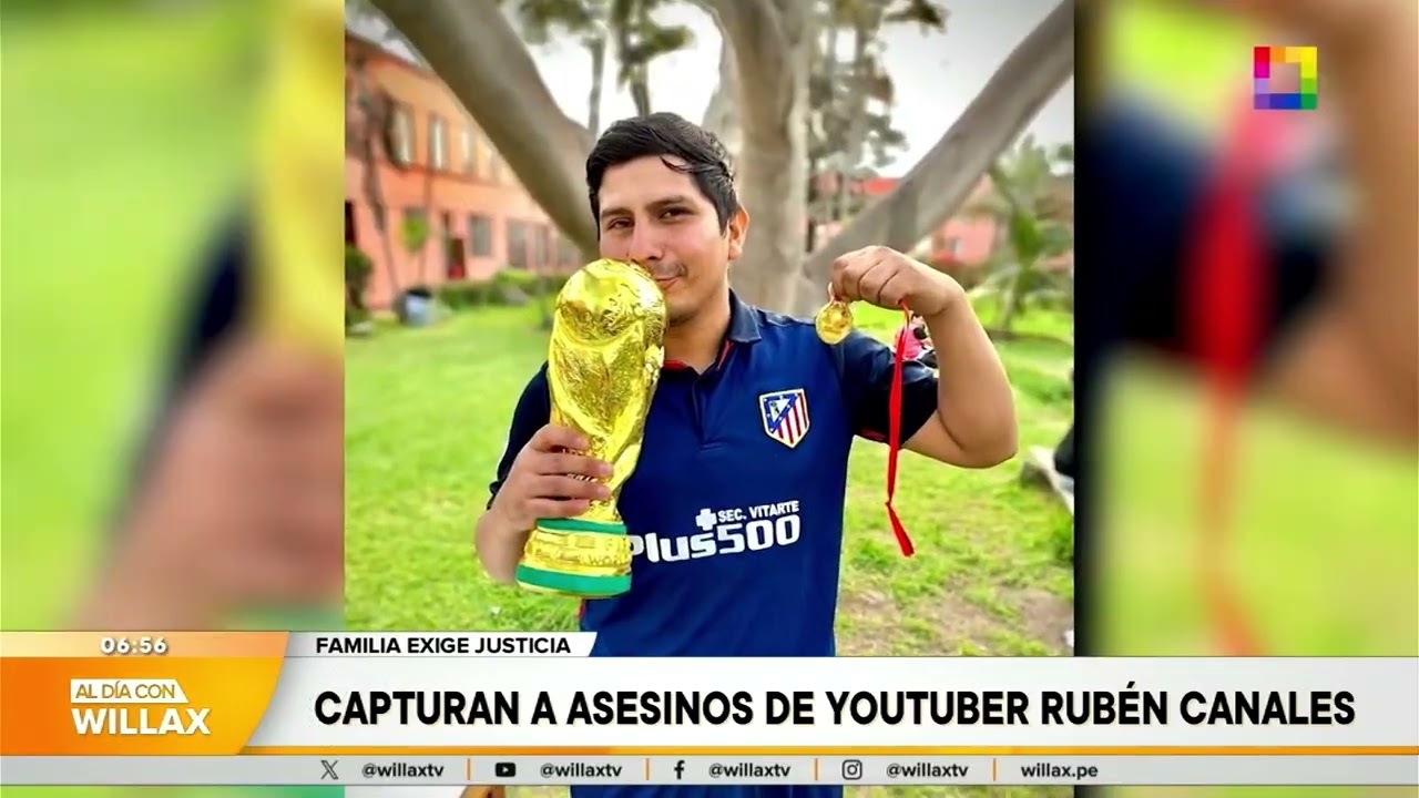 Al Día con Willax - OCT 01 - CAPTURAN A ASESINOS DE YOUTUBER RUBÉN CANALES | Willax