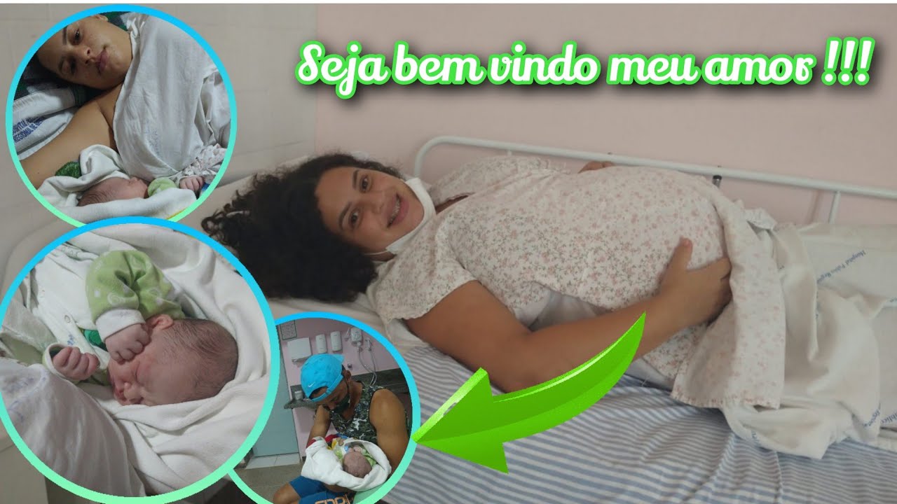MEU PARTO CESÁREA PELO SUS (40+4) Mãe de primeira viagem// grávida aos19