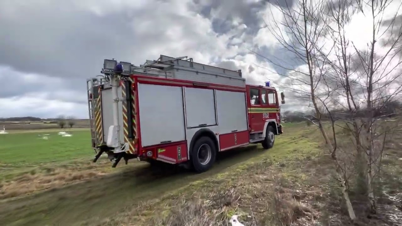 Straż Pożarna Man 18.272 Silent Generator  Wyciagarka Piana Natarcie@